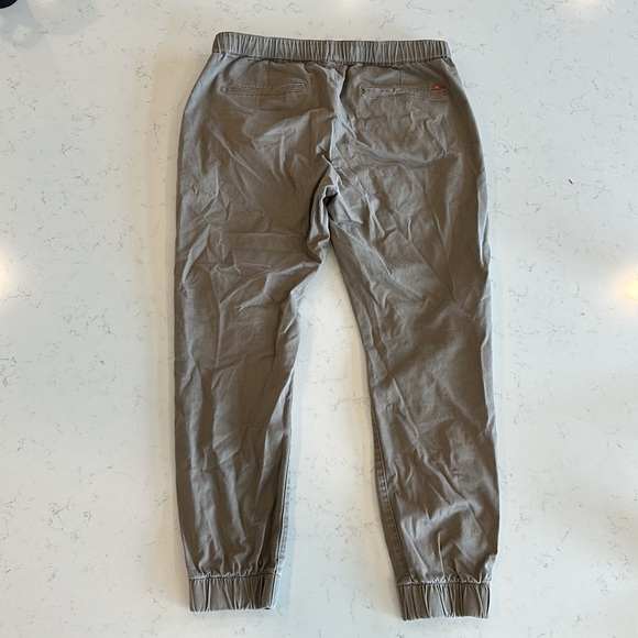 Bullhead Denim Co. Khaki Pants with Elastic Waist and - Picture 2 of 7